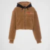 Krátká bunda z dvojitého fleece
