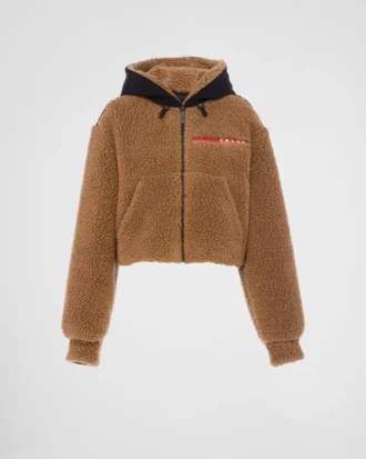 Krátká bunda z dvojitého fleece
