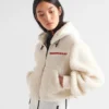 Krátká bunda z dvojitého fleece