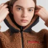 Krátká bunda z dvojitého fleece