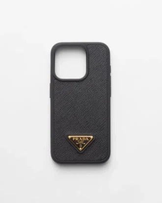 Kryt z kůže Saffiano pro iPhone 15 Pro