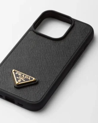 Kryt z kůže Saffiano pro iPhone 15 Pro