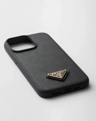 Kryt z kůže Saffiano pro iPhone 15 Pro Max