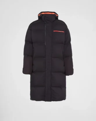 Lehký péřový kabát z materiálu Re-Nylon