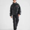 Lehká Re-Nylon péřová bunda s kapucí Lehká Re-Nylon péřová bunda s kapucí
