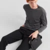 Lehké strečové vlněné kalhoty Lehké strečové vlněné kalhoty