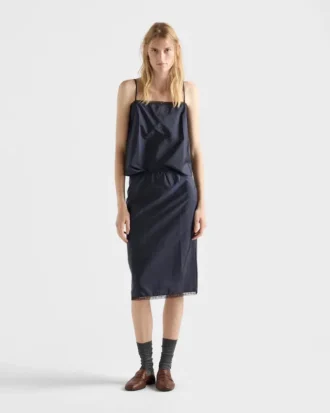 Lehká sukně z materiálu Re-Nylon