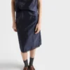 Lehká sukně z materiálu Re-Nylon