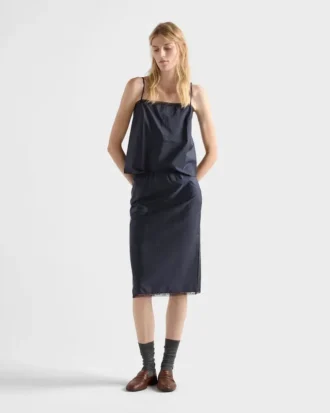 Lehký top z materiálu Re-Nylon