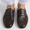 Loafers Shuffle z patinované kůže Loafers Shuffle z patinované kůže
