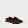 Loafers Shuffle z patinované semišové kůže Loafers Shuffle z patinované semišové kůže