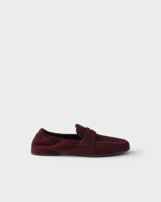 Loafers Shuffle z patinované semišové kůže Loafers Shuffle z patinované semišové kůže