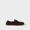 Loafers Shuffle z patinované semišové kůže Loafers Shuffle z patinované semišové kůže