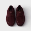 Loafers Shuffle z patinované semišové kůže Loafers Shuffle z patinované semišové kůže