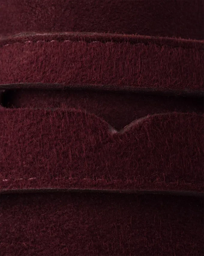 Loafers Shuffle z patinované semišové kůže Loafers Shuffle z patinované semišové kůže