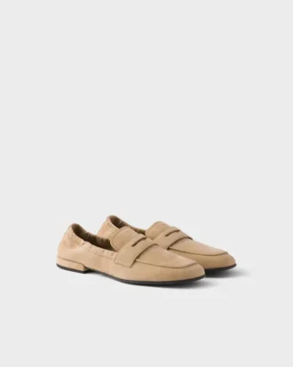 Loafery Shuffle z nubukové kůže Loafery Shuffle z nubukové kůže