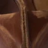 Lodičky ze starožitně upravené kůže Lodičky ze starožitně upravené kůže