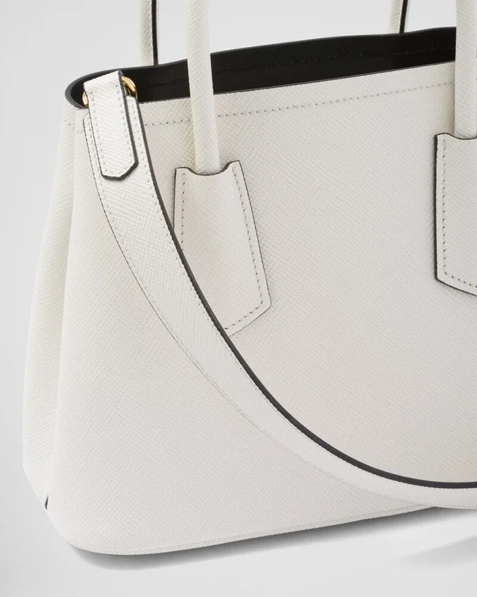 Malá dvojitá kabelka Prada Double z kůže Saffiano Malá dvojitá kabelka Prada Double z kůže Saffiano