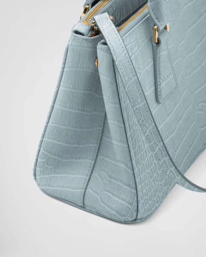 Malá kabelka Prada Galleria z krokodýlí kůže Malá kabelka Prada Galleria z krokodýlí kůže
