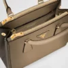 Malá kožená taška Prada Galleria Ombra Saffiano Malá kožená taška Prada Galleria Ombra Saffiano