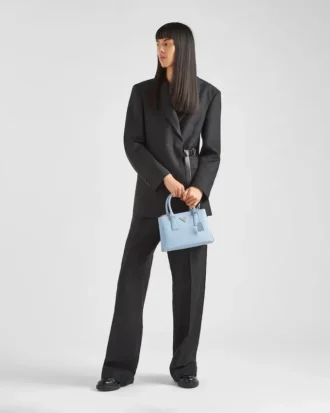 Malá kožená taška Prada Galleria z kůže Saffiano