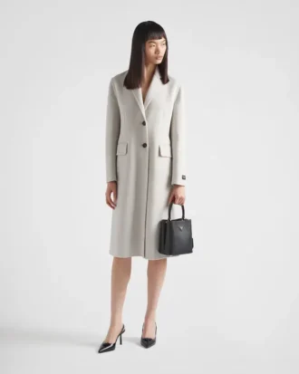 Malá kožená taška Prada Panier z kůže Saffiano Malá kožená taška Prada Panier z kůže Saffiano
