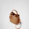 Malá kožená taška Prada Panier z kůže Saffiano Malá kožená taška Prada Panier z kůže Saffiano