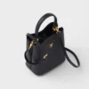 Malá kožená taška Prada Panier z kůže Saffiano Malá kožená taška Prada Panier z kůže Saffiano