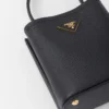 Malá kožená taška Prada Panier z kůže Saffiano Malá kožená taška Prada Panier z kůže Saffiano