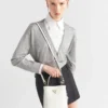 Malá kožená taška Prada Panier z kůže Saffiano Malá kožená taška Prada Panier z kůže Saffiano