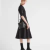 Malá kožená taška Prada Panier z kůže Saffiano Malá kožená taška Prada Panier z kůže Saffiano