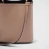 Malá kožená taška Prada Panier z kůže Saffiano Malá kožená taška Prada Panier z kůže Saffiano