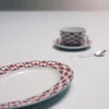Malý porcelánový servírovací talíř – Vienna Red Malý porcelánový servírovací talíř – Vienna Red