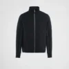 Mikina s rolákem a zipem Techno Knit