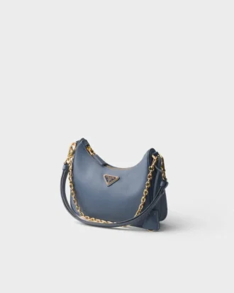 Mini kožená taška Prada Re-Edition Saffiano