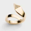 Mini prsten Eternal Gold Snake ze žlutého zlata a diamantů Mini prsten Eternal Gold Snake ze žlutého zlata a diamantů