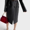 Mini semišová kabelka Prada EnchaîNa Mini semišová kabelka Prada EnchaîNa