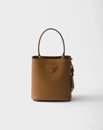 Mini taška Prada Panier z kůže Saffiano Mini taška Prada Panier z kůže Saffiano