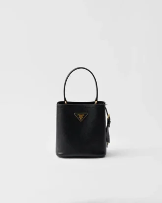 Mini taška Prada Panier z kůže Saffiano Mini taška Prada Panier z kůže Saffiano
