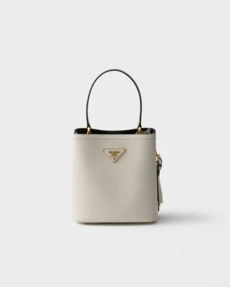 Mini taška Prada Panier z kůže Saffiano Mini taška Prada Panier z kůže Saffiano