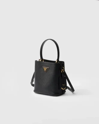 Mini taška Prada Panier z kůže Saffiano Mini taška Prada Panier z kůže Saffiano