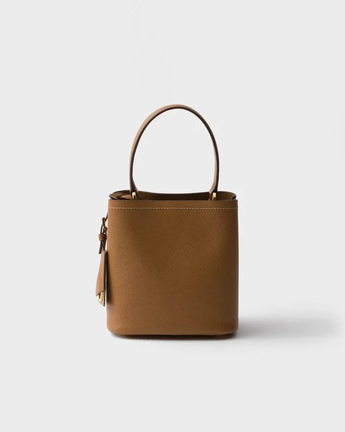 Mini taška Prada Panier z kůže Saffiano Mini taška Prada Panier z kůže Saffiano