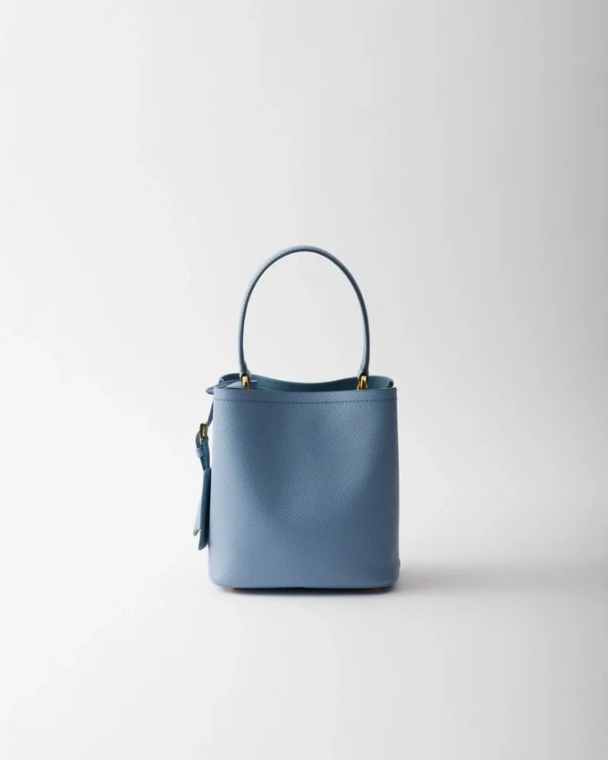 Mini taška Prada Panier z kůže Saffiano Mini taška Prada Panier z kůže Saffiano