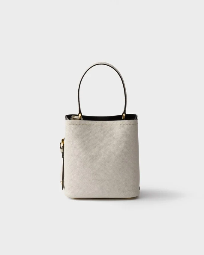 Mini taška Prada Panier z kůže Saffiano Mini taška Prada Panier z kůže Saffiano