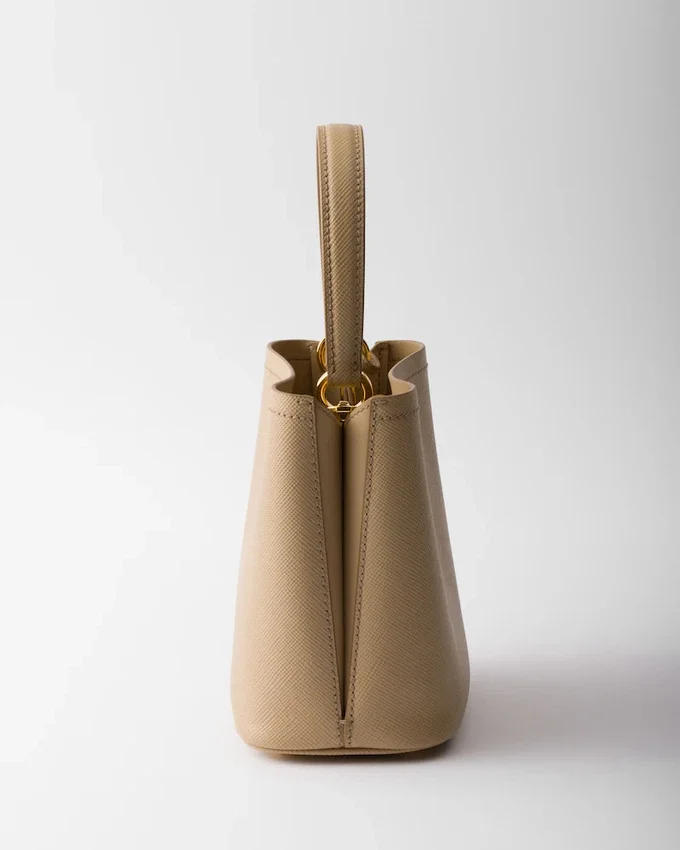 Mini taška Prada Panier z kůže Saffiano Mini taška Prada Panier z kůže Saffiano