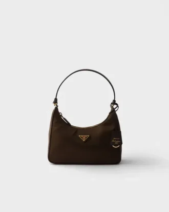 Mini taška Prada Re-Edition 2005 z materiálu Re-Nylon a Saffiano