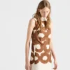 Minišaty z potištěného plátna Minišaty z potištěného plátna