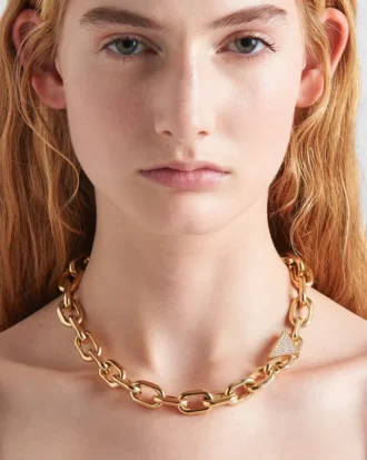 Náhrdelník Eternal Gold Chain ze žlutého zlata s diamanty Náhrdelník Eternal Gold Chain ze žlutého zlata s diamanty