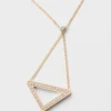Náhrdelník Eternal Gold Cut-Out s přívěskem ze žlutého zlata s diamanty Náhrdelník Eternal Gold Cut-Out s přívěskem ze žlutého zlata s diamanty