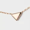 Náhrdelník Eternal Gold z růžového zlata s přívěskem Nano Triangle Náhrdelník Eternal Gold z růžového zlata s přívěskem Nano Triangle